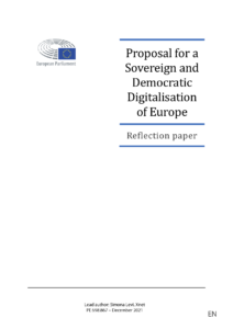 Proposal for a sovereign and democratic digitalisation of Europe