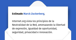 (Es) Carta abierta a Mark Zuckerberg sobre Internet.org, Neutralidad de la Red, Privacidad, y Seguridad