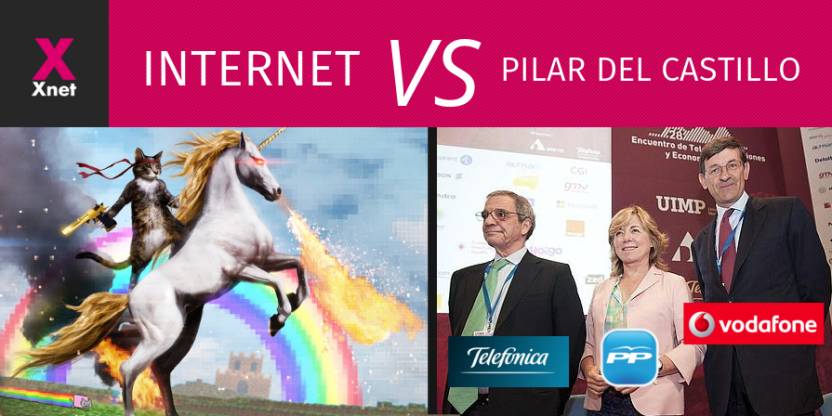 Internet VS Pilar del Castillo - Salvemos la Neutralidad de la Red