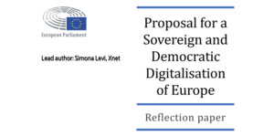 Xnet organises an event at the European Parliament: Proposal for a Sovereign and Democratic Digitalisation of Europe
