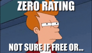 (Es) “Zero Rating” o Tasa Cero, qué es y por qué va en contra de la net neutrality
