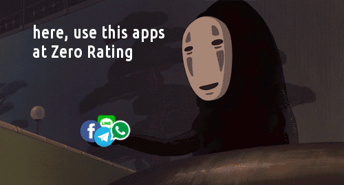 Zero Rating, net neutrality: Ghibli No-face (Kaonashi)