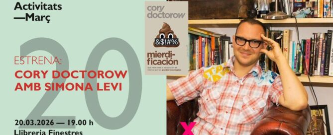 Cory Doctorow Enshittification Llibreria Finestres
