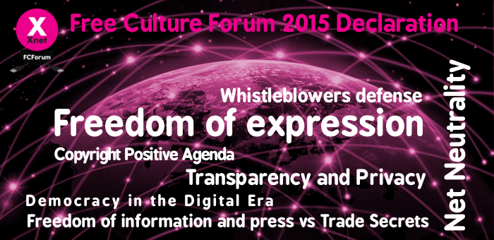 Free Culture Forum 2015 Outcomes