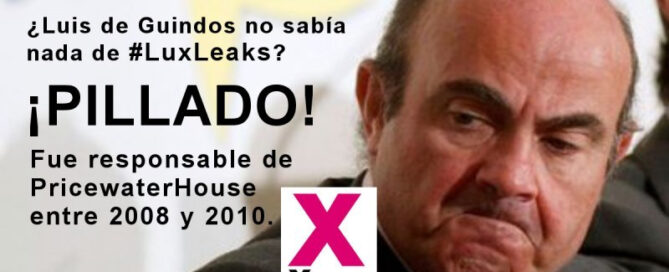 Luis de Guindos en #Luxleaks