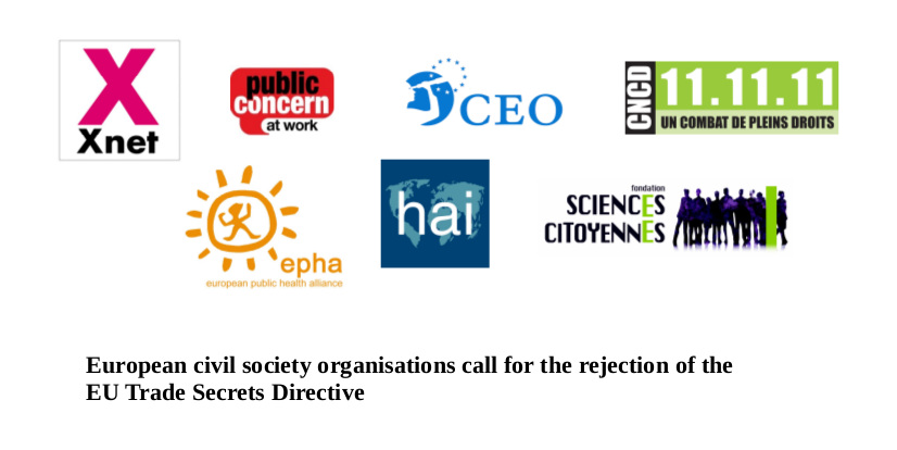 Reject Trade Secrets Directive